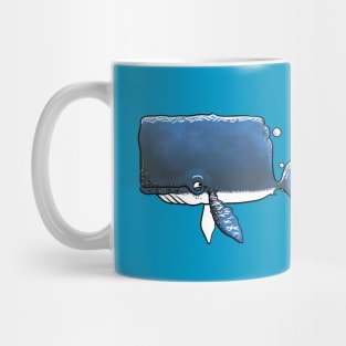 Blue Whale ...with gas Mug